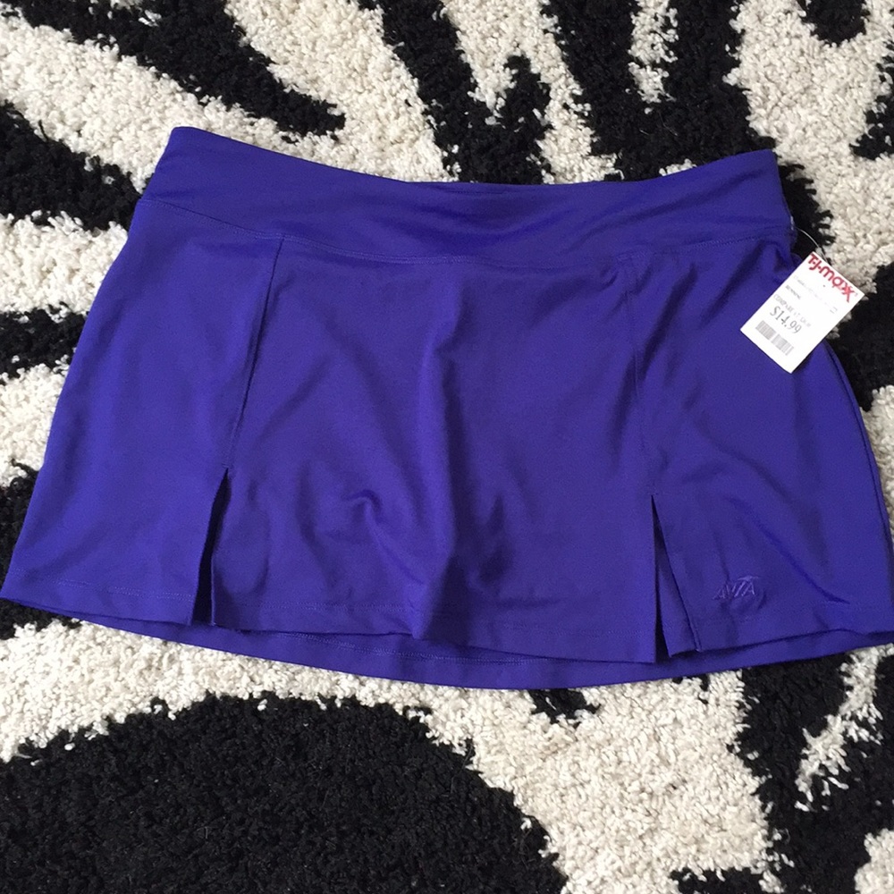 NWT Avia Dark Blue Tennis Skirt / Skort